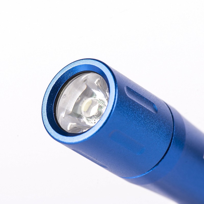 Mini Lampe Torche LED Porte Clé Petite Puissante Ultra Légère 12g, 3 Piles  Incluses, Couleur Rose - Lampes (9135029)
